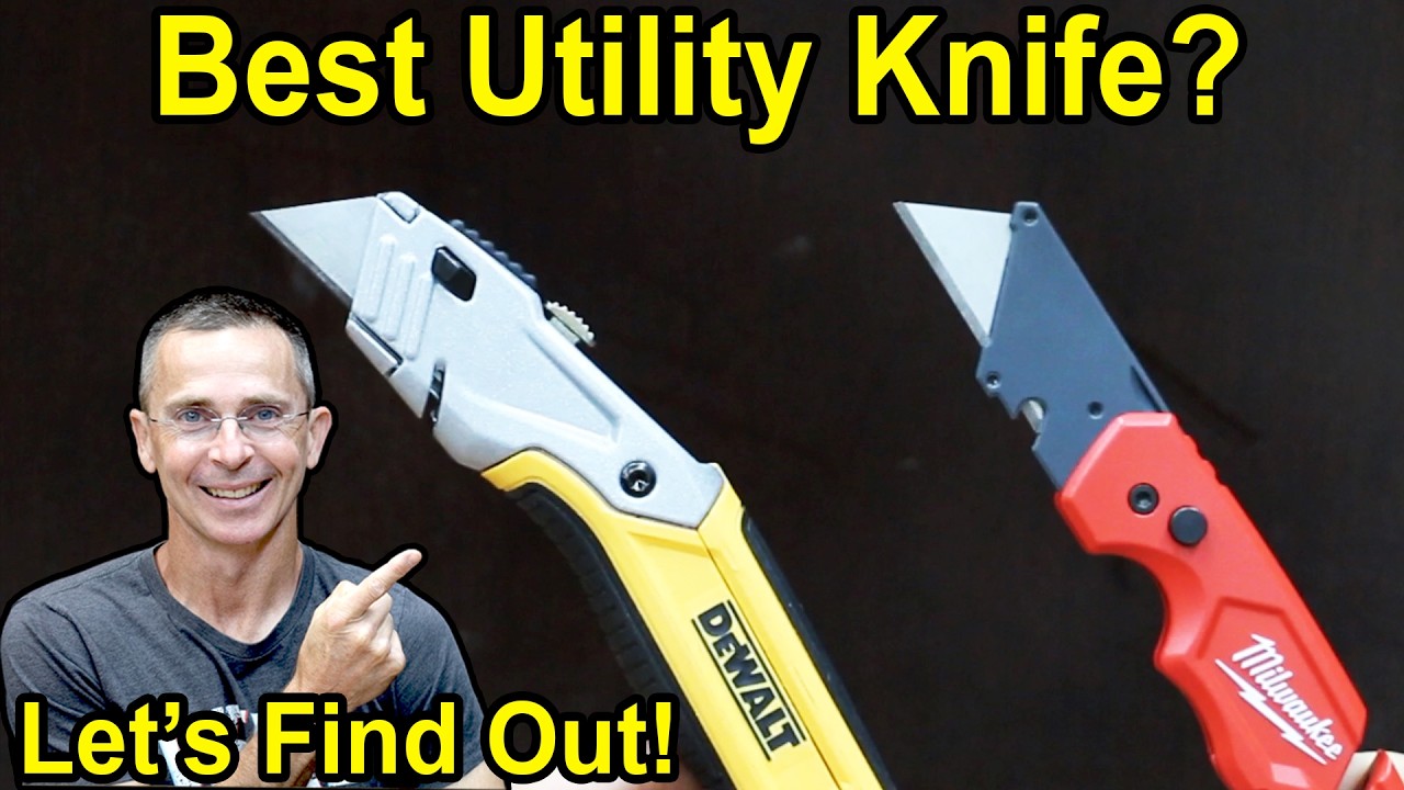 Best Utility Knife? Let&rsquo;s Find Out! Milwaukee, DeWalt, Gerber, Husky, Kobalt, Klein Tools, Craftsman