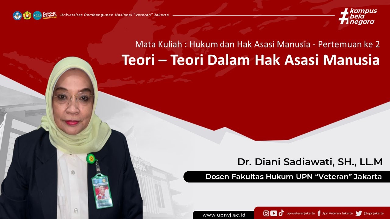 Dr. Diani Sadia Wati, S.H., LL.M. - Hukum dan Hak Asasi Manusia : Teori - Teori Dalam Hak Asasi Ma..