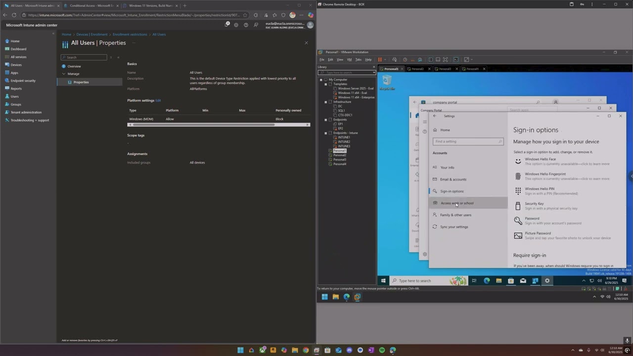 Microsoft Intune - Enrollment Restrictions and Compliance
