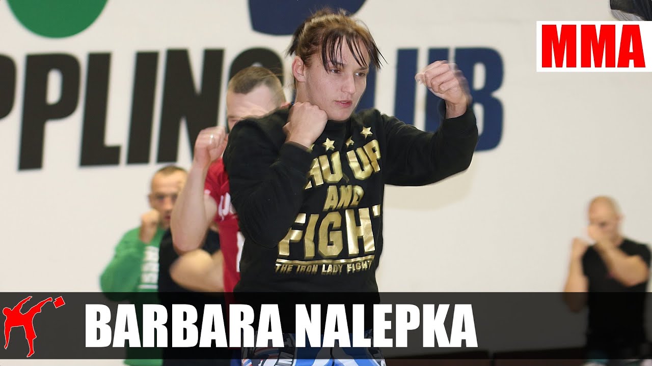 Barbara Nalepka na treningu w Rio Grappling Wrocław