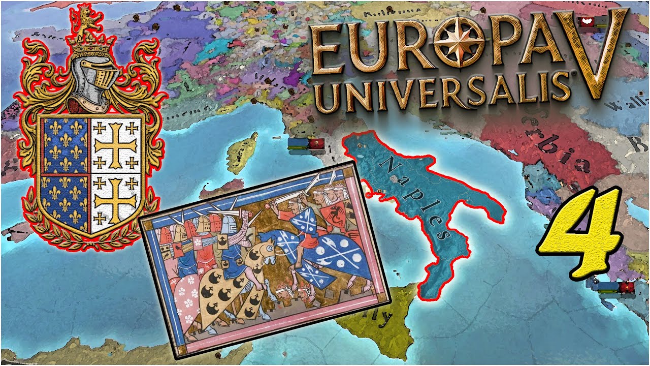 LA PRIMA CROCIATA ► NAPOLI - Europa Univesalis V || Gameplay ITA #4