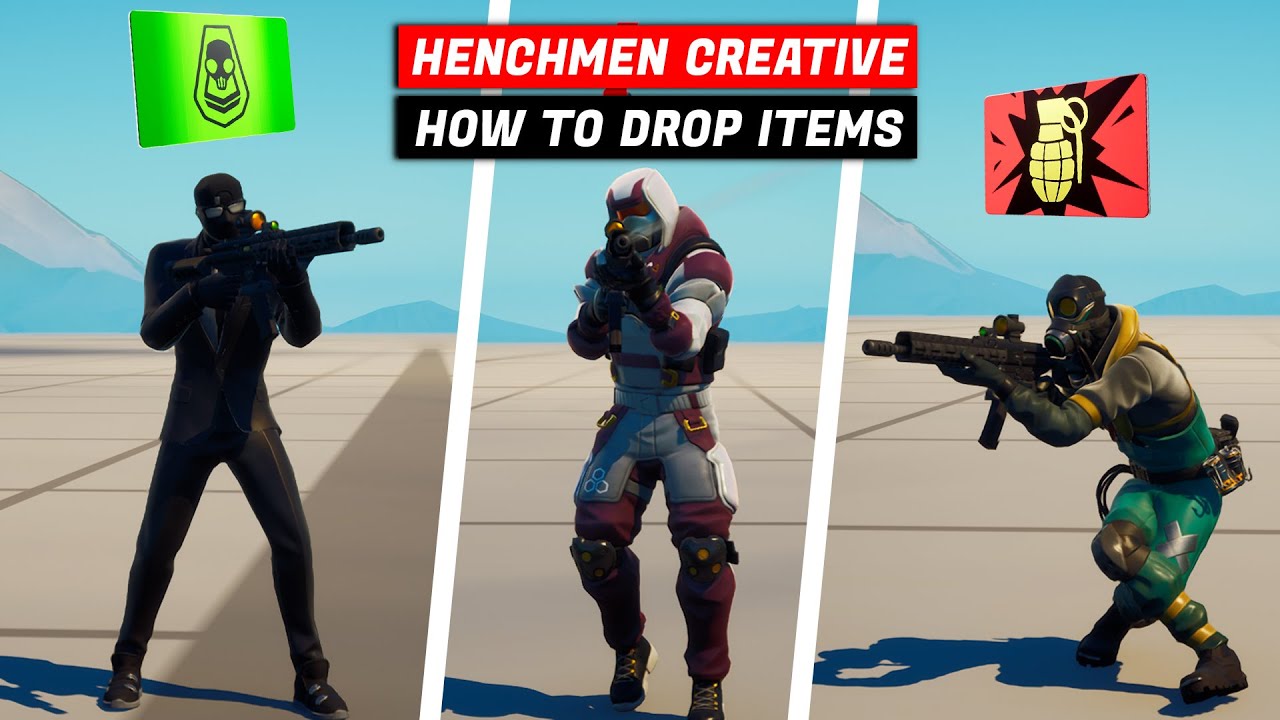 How to make Henchmen drop Items - 5 Must Trys with Guard Spawner