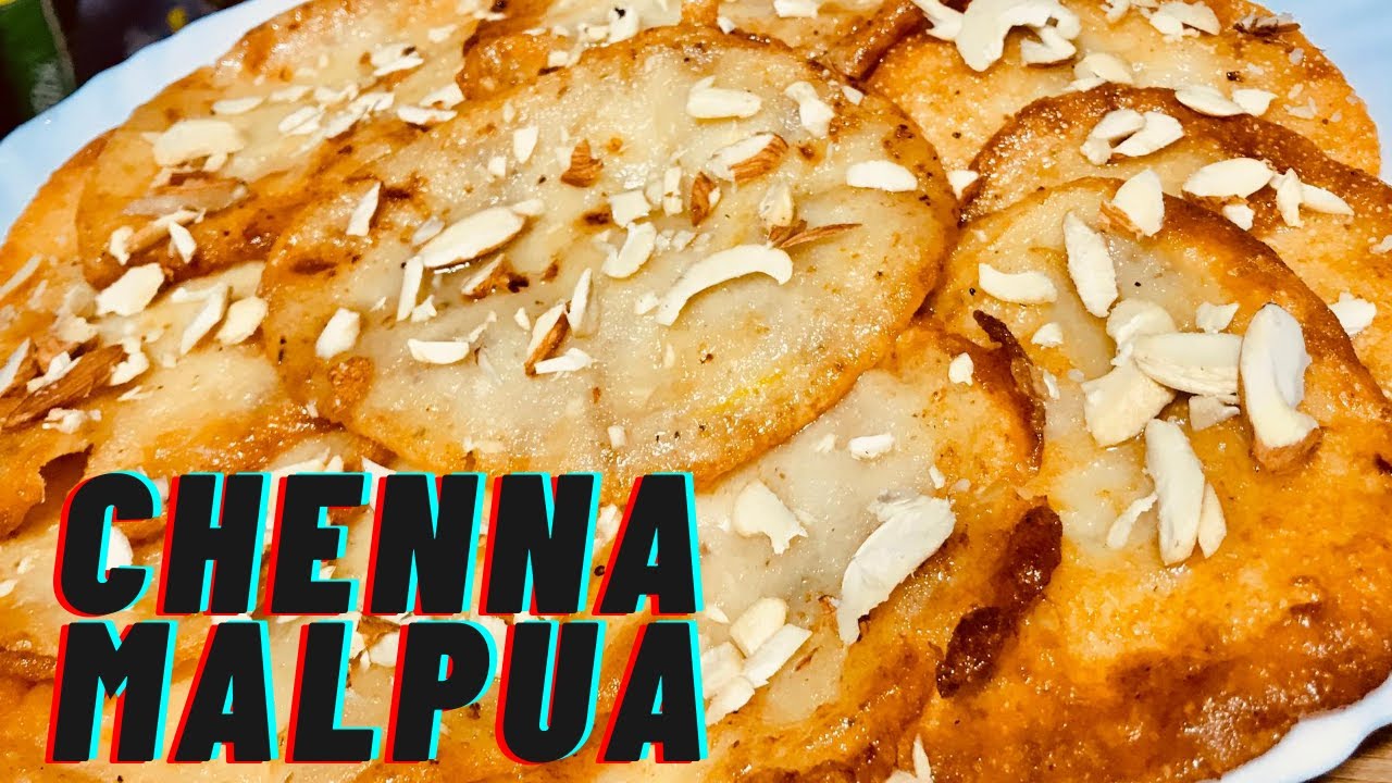 Golden Chenna Malpua | Tasty Malpua Recipe
