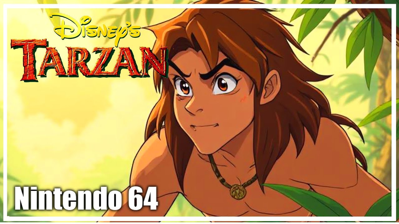 Disney's Tarzan 100% Nintendo 64 Walkthrough (Full Game Hard)