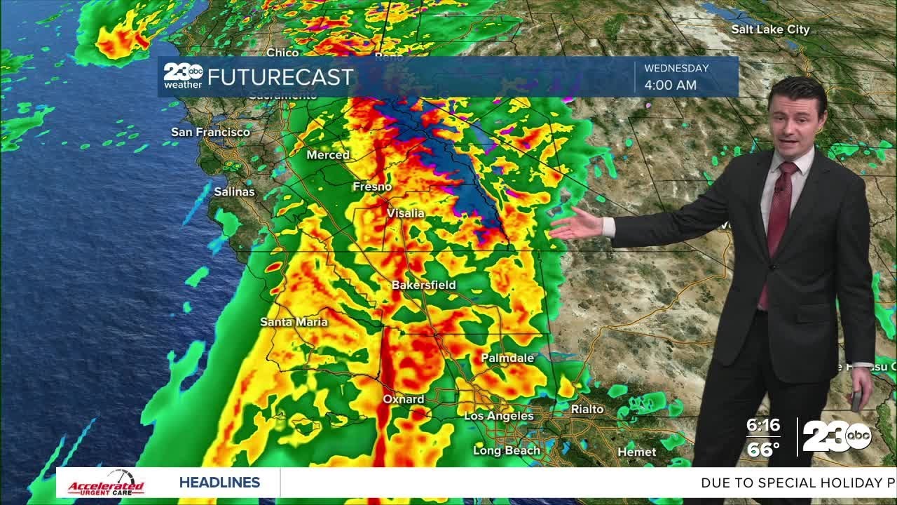 23ABC Evening weather update December 23, 2025