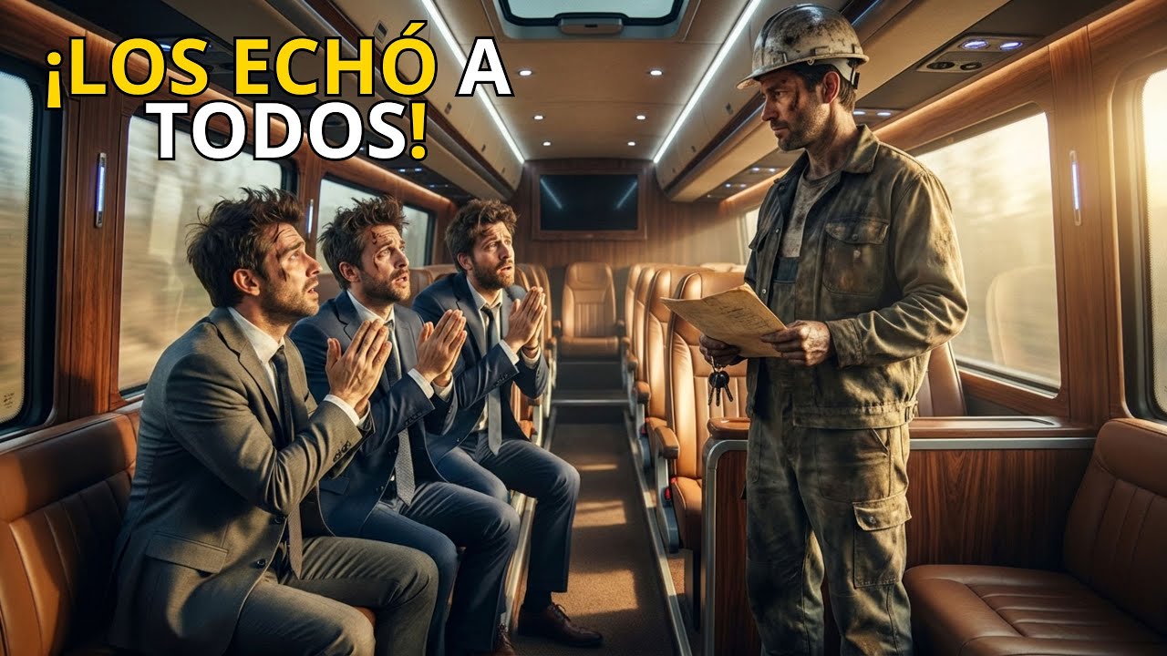 Se burlaron de su ropa sucia, pero cuando el chófer dijo QUIÉN ERA, quedaron helados