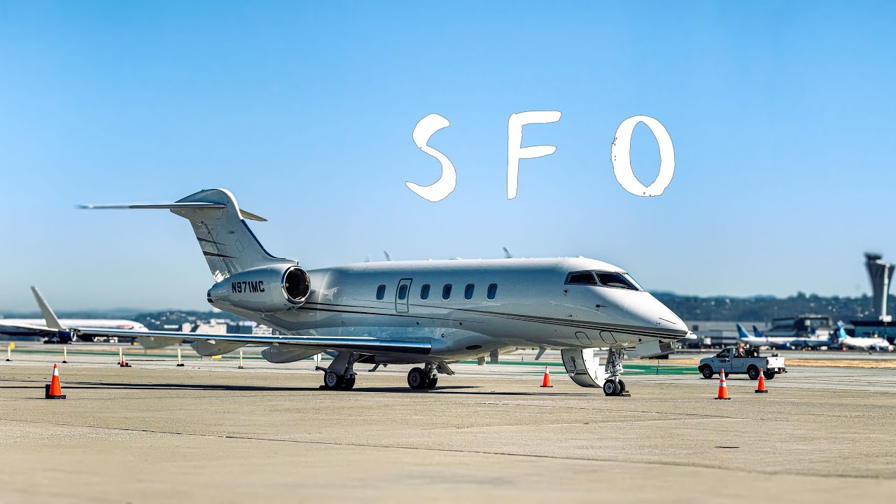 4K | Pilot's View | San Francisco