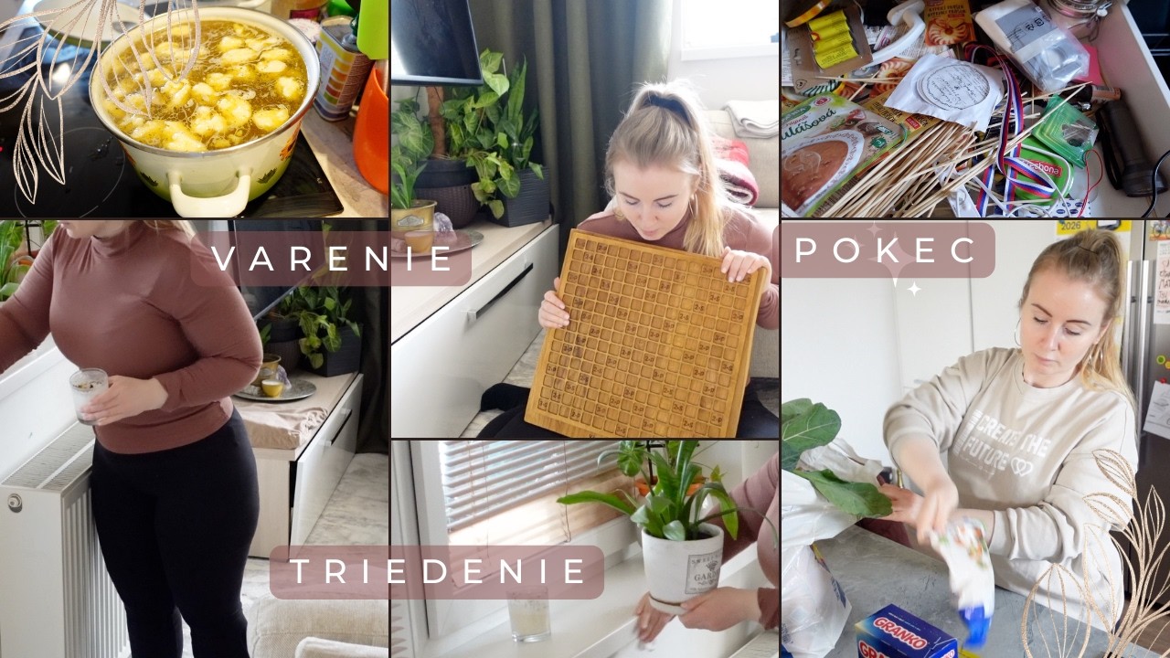 Varenie I Upratovanie I Pokec s vami I Real talk #recepty #homemaking #vaření