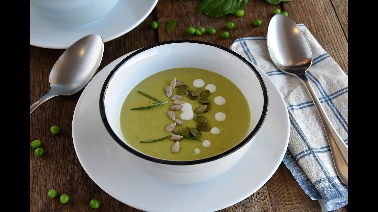 Crema de guisantes muy fácil