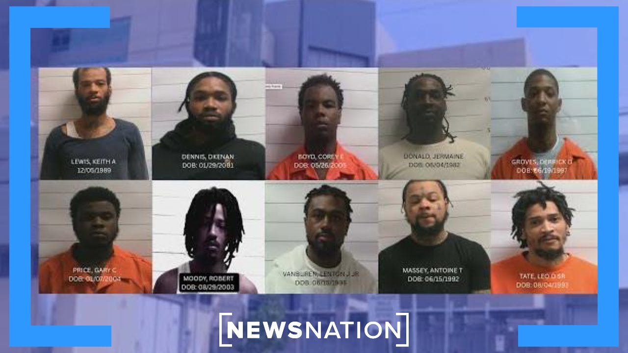 Manhunt update after 10 inmates escape New Orleans jail