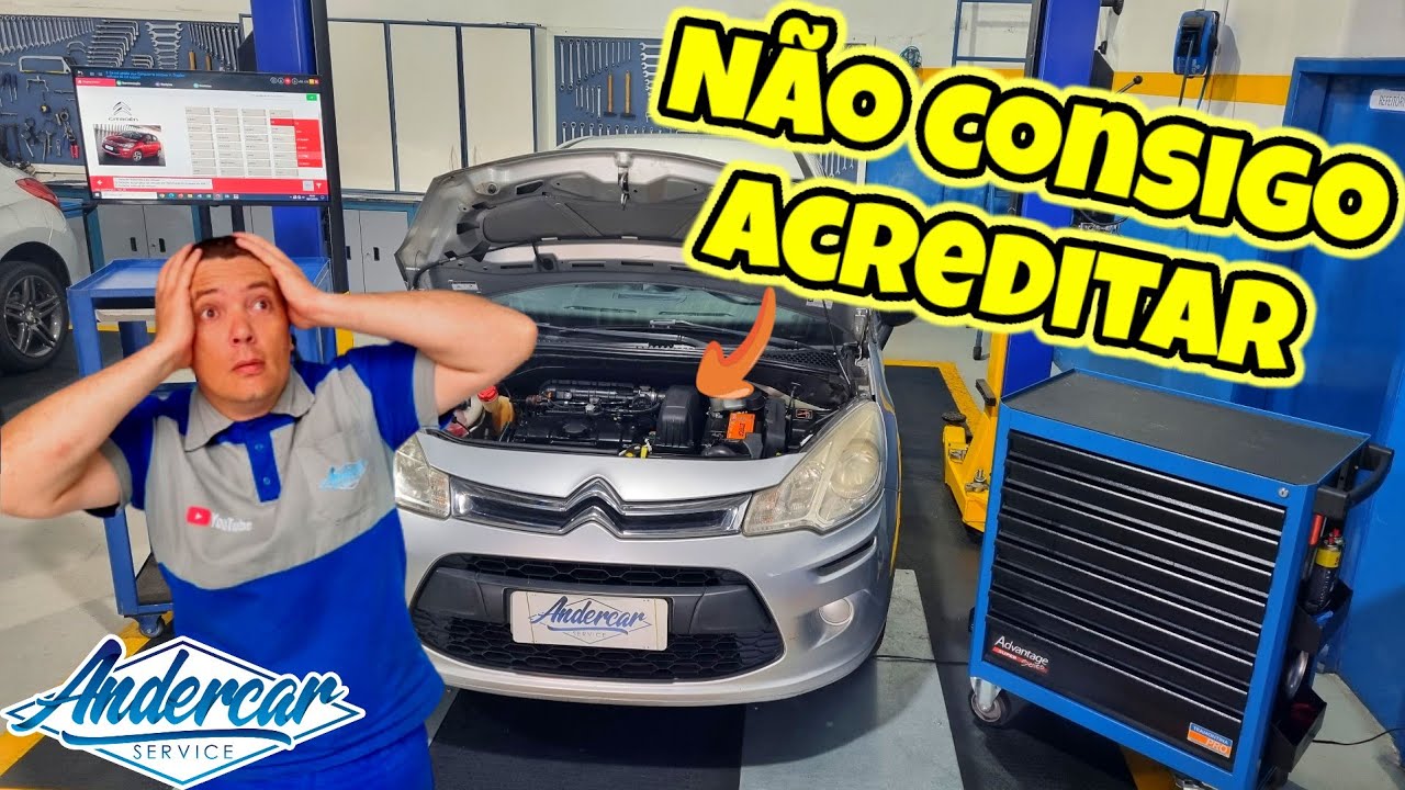 Não consigo acreditar que ainda acontece, isso é o básico da mecânica! #andercarservice #c3 #208
