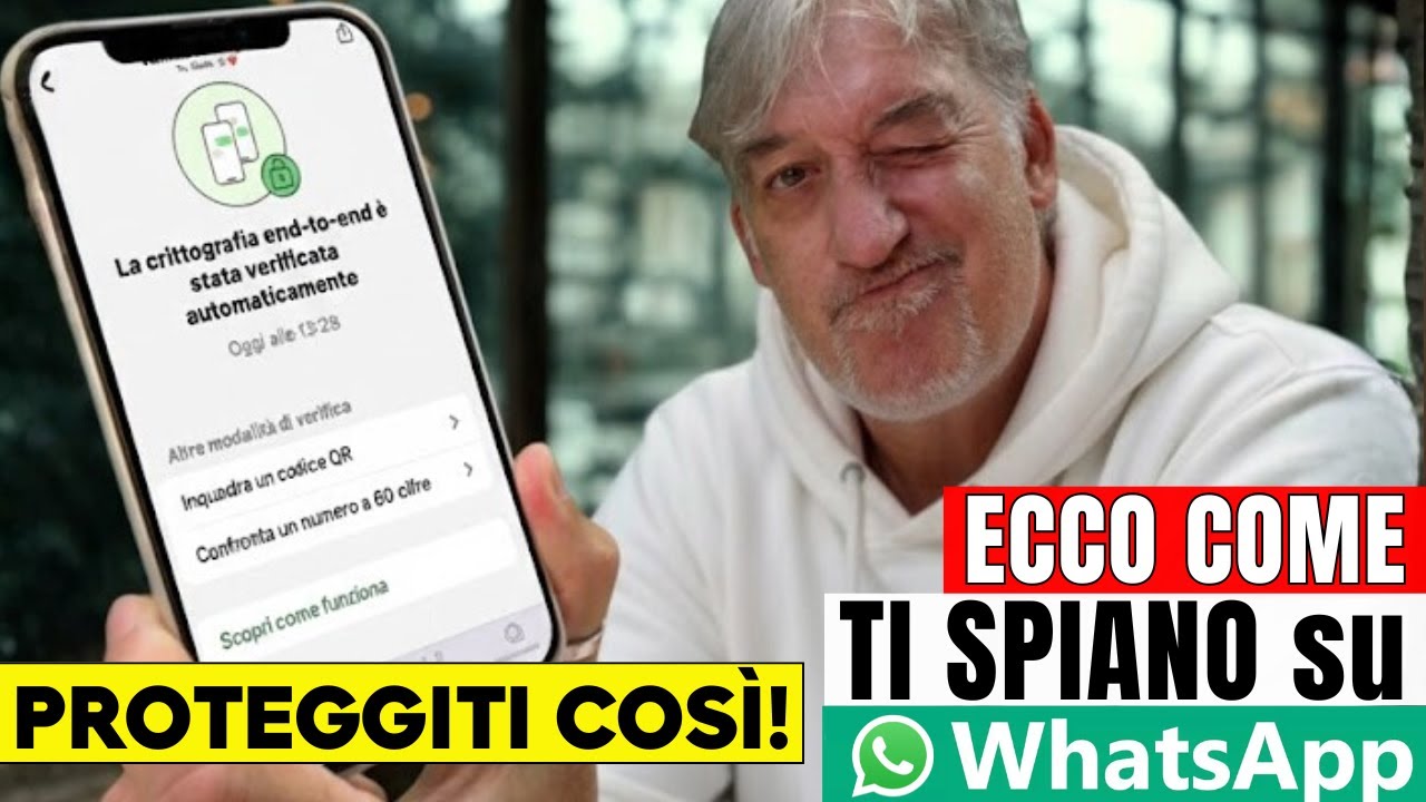 🔴 WhatsApp: 3 MOSSE per NON farti SPIARE! Falle SUBITO (Privacy) TI BASTA 1 MINUTO e sei SALVO!