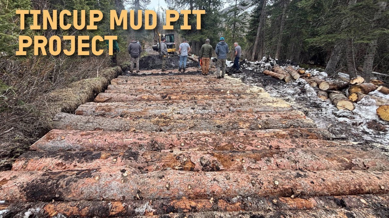 Tincup Pass I Mud Pit Project I Colorado Trails I Volunteer Project