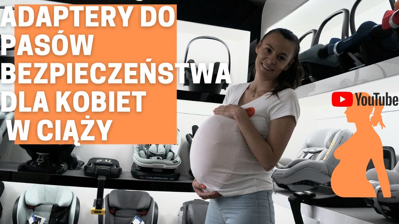 Adapter dla kobiet w ciąży do pasów bezpieczeństwa