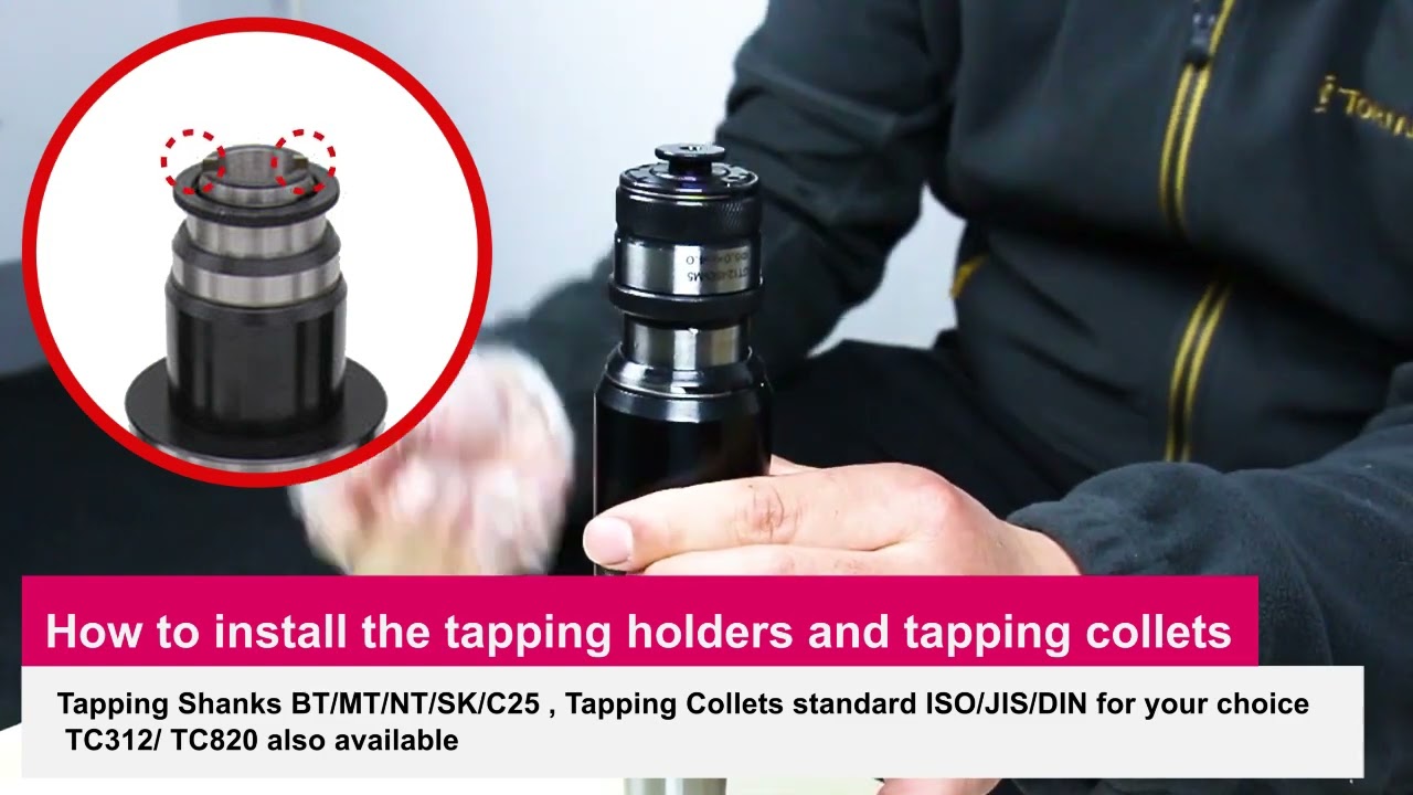 tapping holders and tapping collets