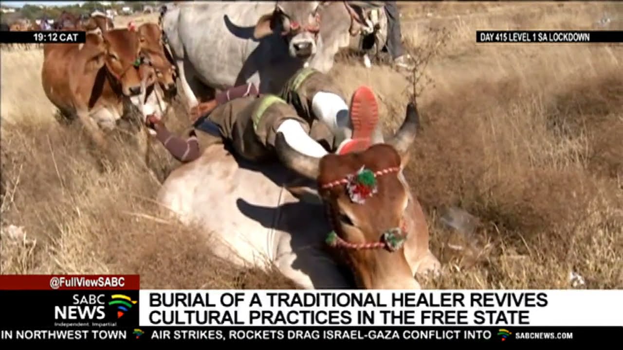 Basotho cultural practices revived as respected traditional healer is laid to rest in the Free State
