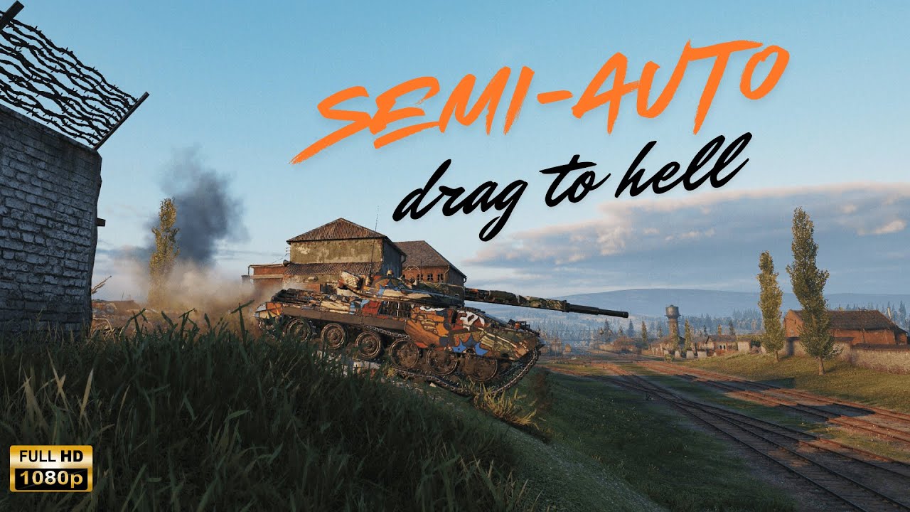Drag to Hell! Ares 90 Tier X American Medium Tank - World of Tanks Replay