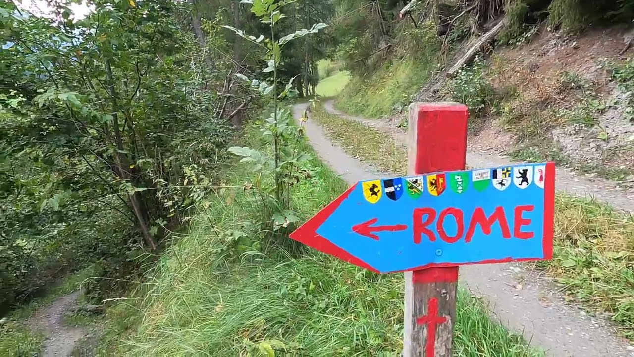 Via Francigena   Orsiers to Bourg Saint Pierre   4K