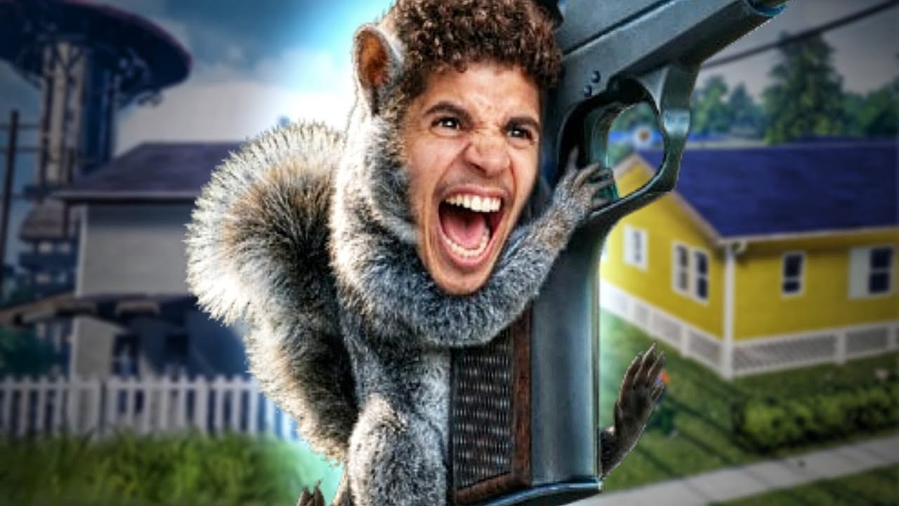 ME TRANSFORMEI EM UM ESQUILO ARMADO E CAUSEI O CAOS! 🐿️🔫 - Squirrel With A Gun
