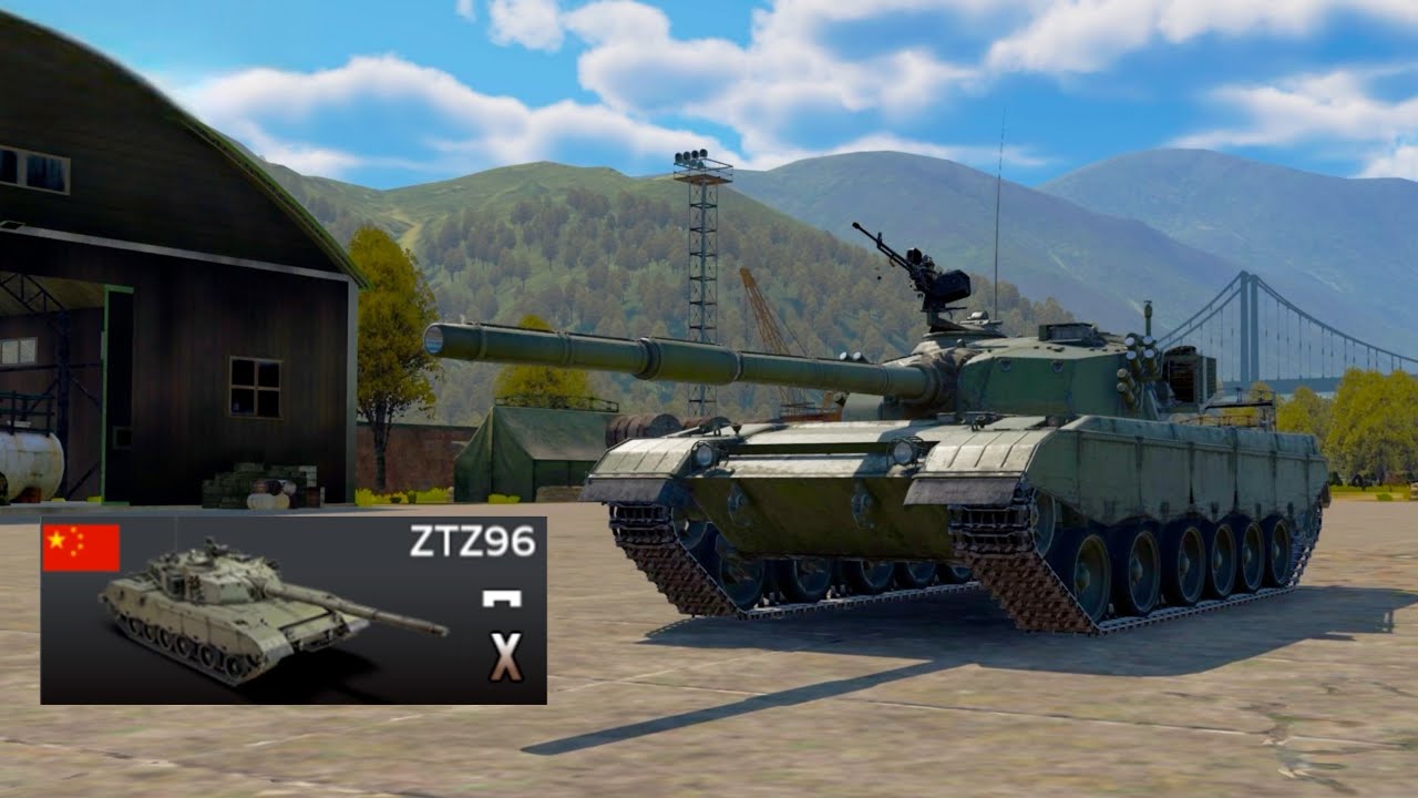ZTZ96 best X tier tank? | war Thunder mobile gameplay