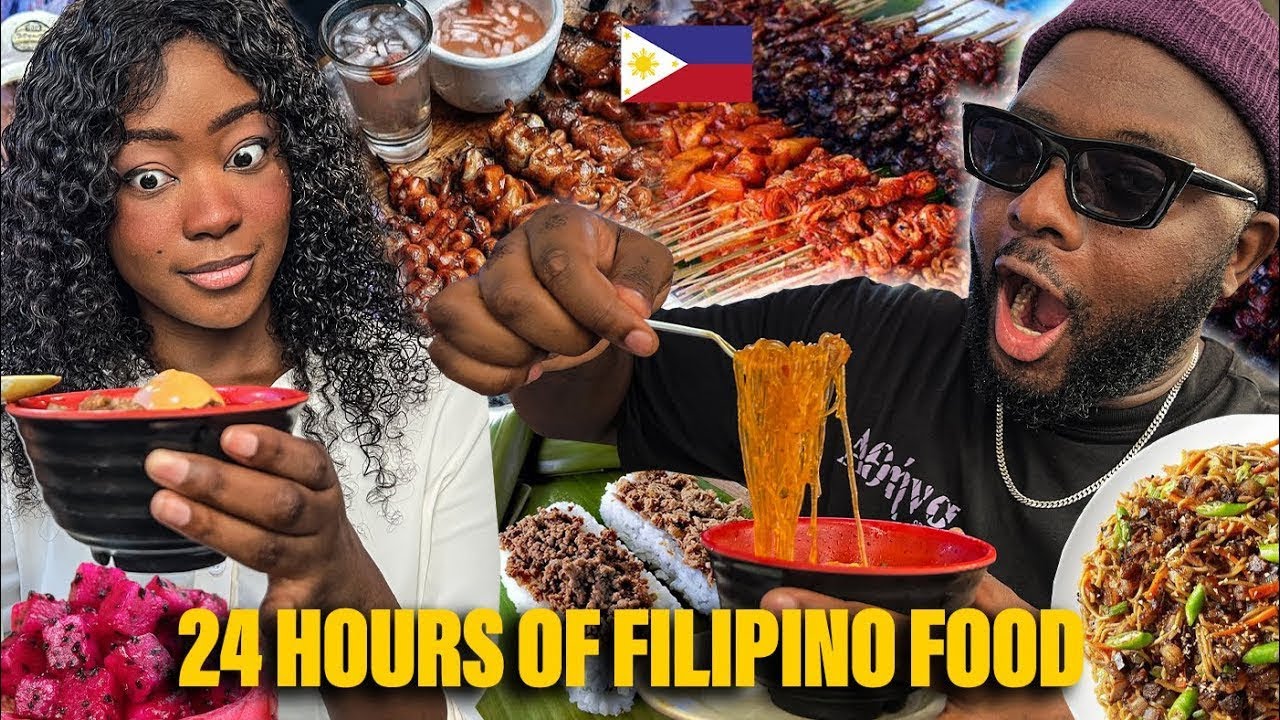 From Angola to the Philippines: EATING FILIPINO FOODS FOR 24 HOURS