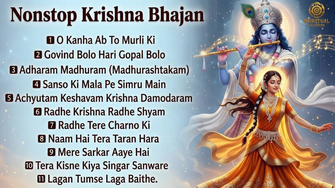 Krishna Bhajan Nonstop🌺 | Superhit Devotional Songs | Bhakti Jukebox 2026 #radhakrishna