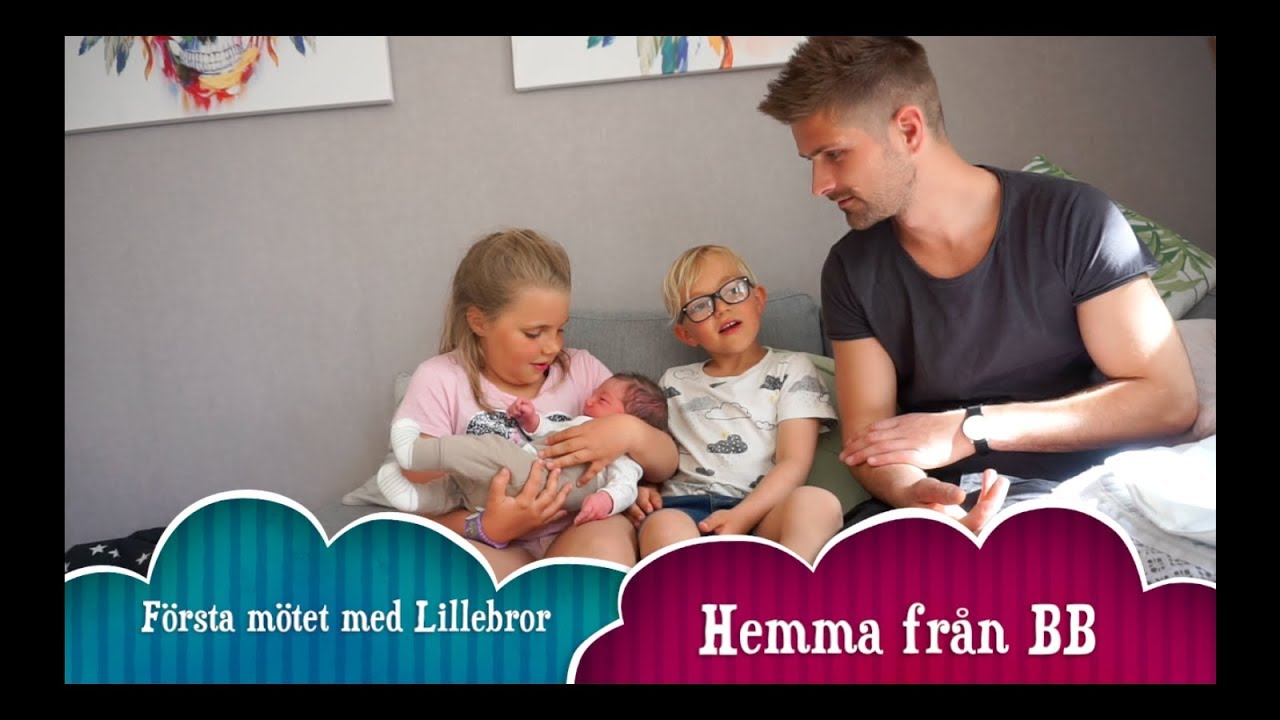 FÖRSTA MÖTET MED LILLEBROR - HEMMA FRÅN BB