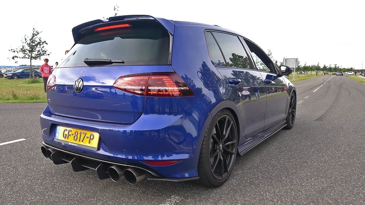 BEST OF VOLKSWAGEN GOLF GTI / R EXHAUST SOUNDS!