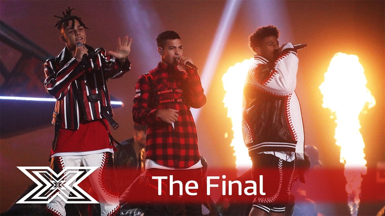 It's ya boys! 5 After Midnight belt out Beyonce’s Crazy in Love  | Finals | The X Factor UK 2016