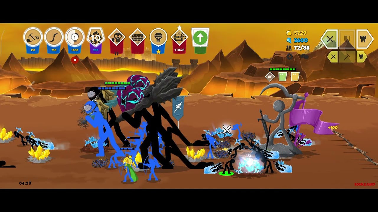 Stickwar stickman saga online War Game 
