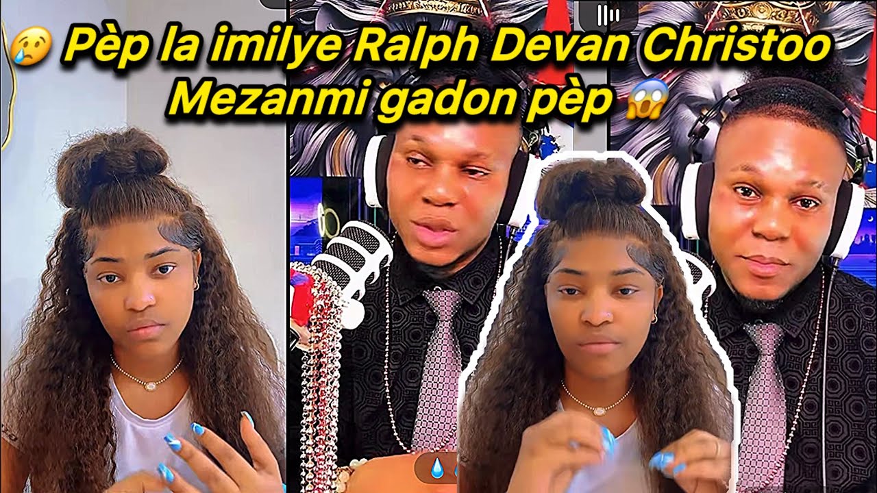 D😱 Gadon wonte - tout fanatik yo di Win Christoo desann live la Ralph wont - Christoo byen aji 👍