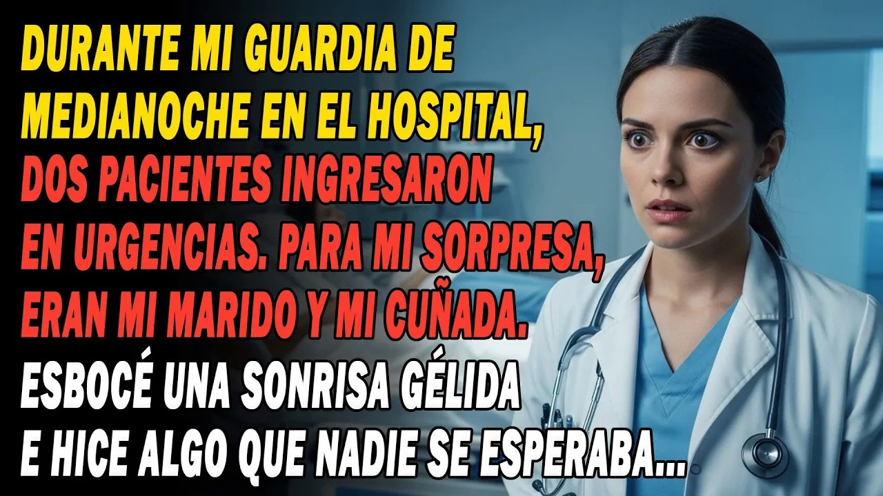🏥 En Mi Turno De Medianoche, Ingresaron Dos Pacientes🚑. Inesperadamente, Eran Mi Marido Y Mi Cuñada💔