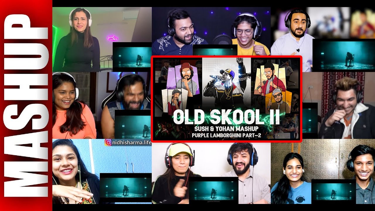 OLD SKOOL II SUSH & YOHAN MEGAMIX - Purple Lamborghini Pt. 2 (RAP MEGAMIX) | FANTASY REACTION