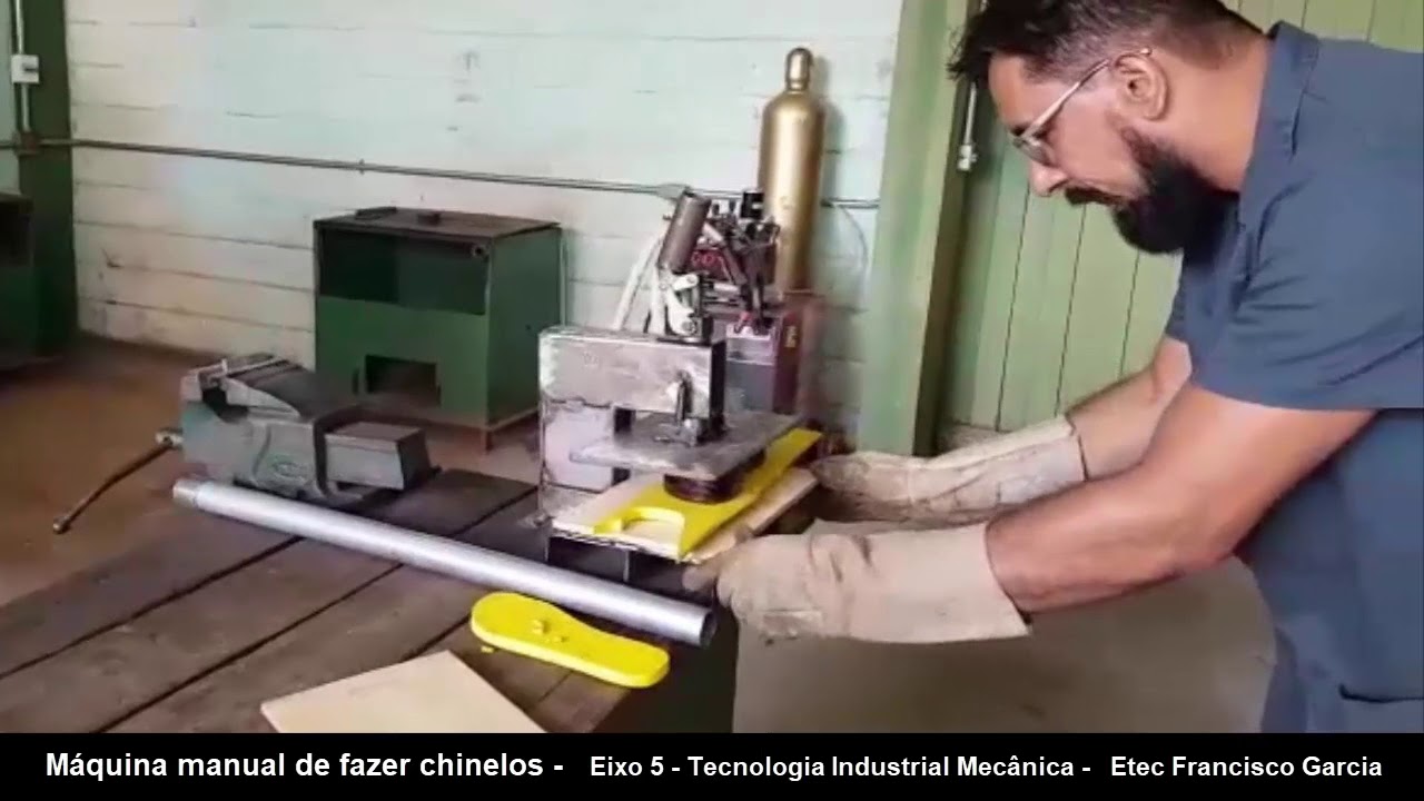 Máquina manual de fazer chinelos