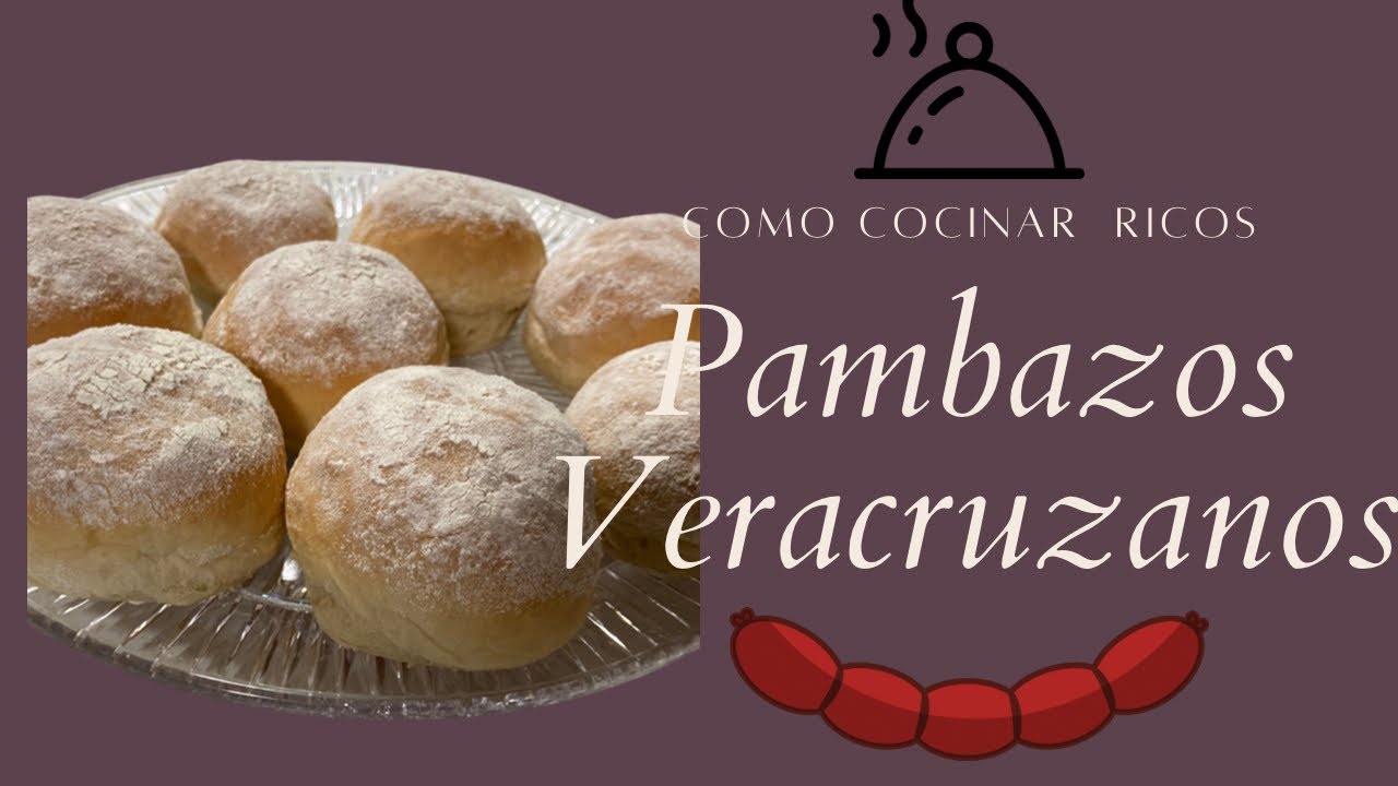Cómo Preparar Ricos  Pambazos Veracruzanos! ( se  cosen a 180C o 350F)