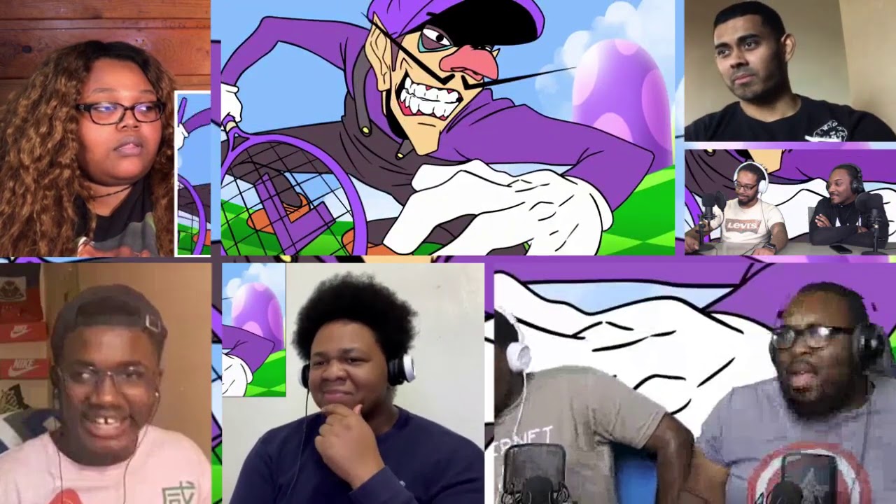 🎵Waluigi vs Smash Bros BATTLE RAP Part 1 🎵 [REACTION MASH-UP]#838