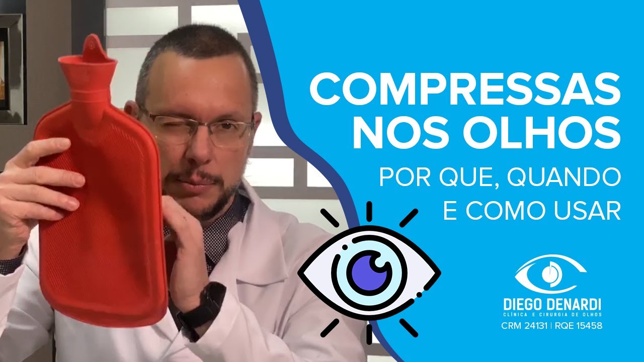 COMPRESSAS PARA OS OLHOS - POR QUE, COMO E QUANDO USAR | 2020