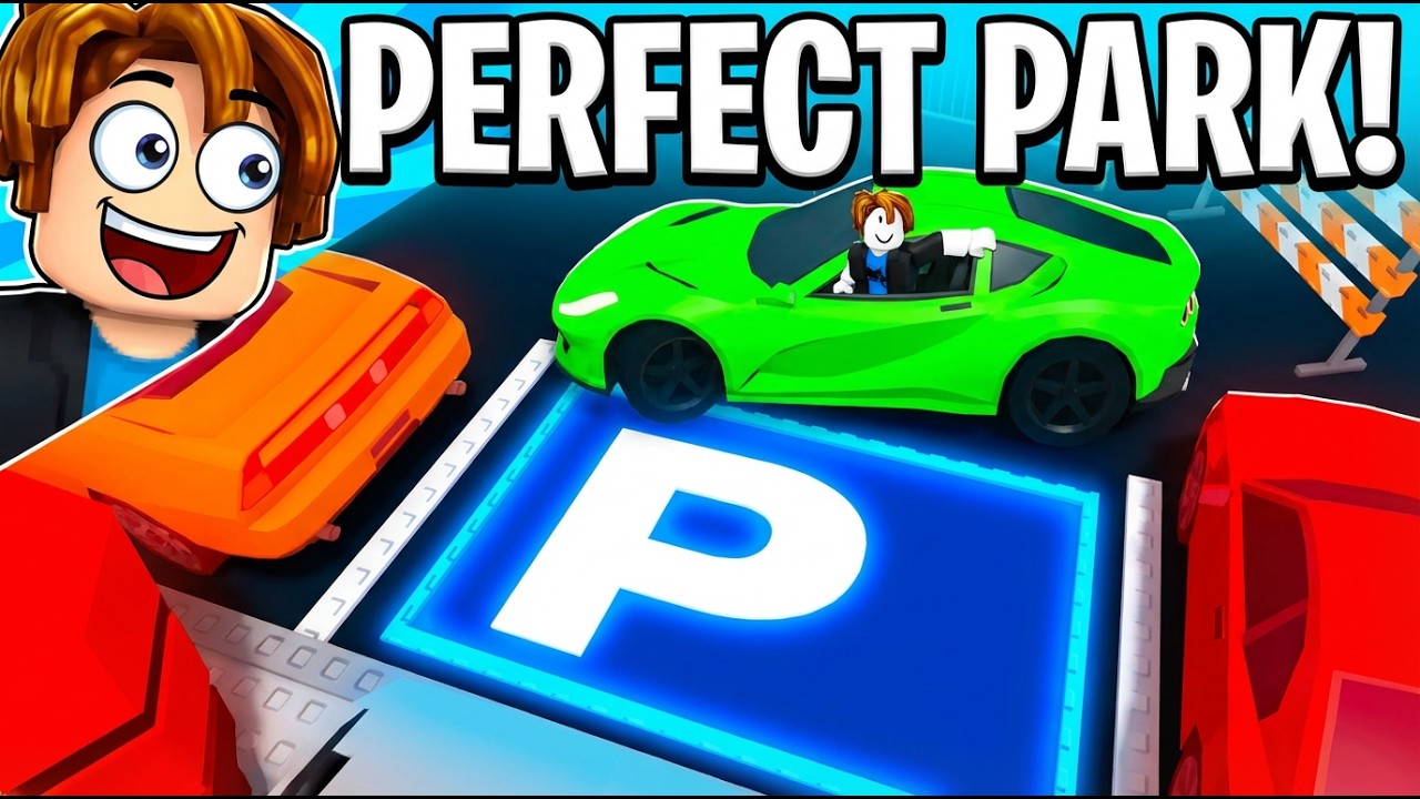 JAK DOBŘE UMÍM PARKOVAT ?! ( Roblox -  Park a Car )