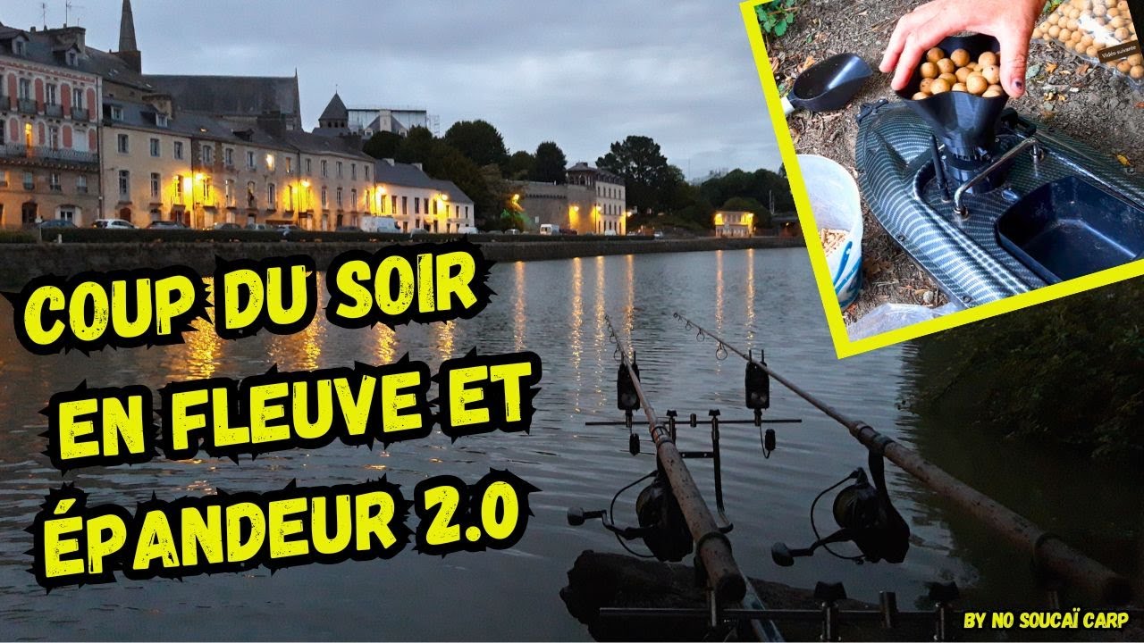 Coup du soir en fleuve//epandeur 2.0
