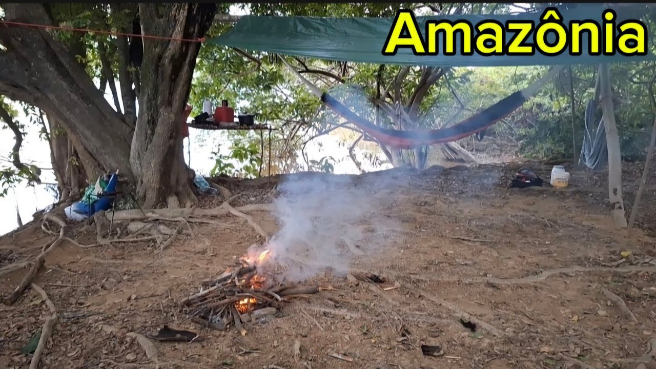 ACAMPAMENTO 🏕 ÀS MARGENS DO RIO URARICOERA [RORAIMA.