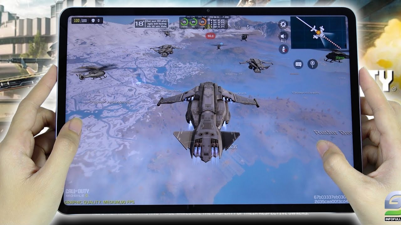 Xiaomi Pad 7 Pro test game Call of Duty Mobile CODM | Snapdragon 8s Gen 3