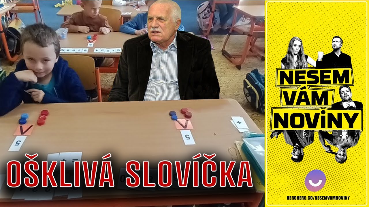 Václav Klaus se naučil nové slovo a rovnou o něm napsal knihu