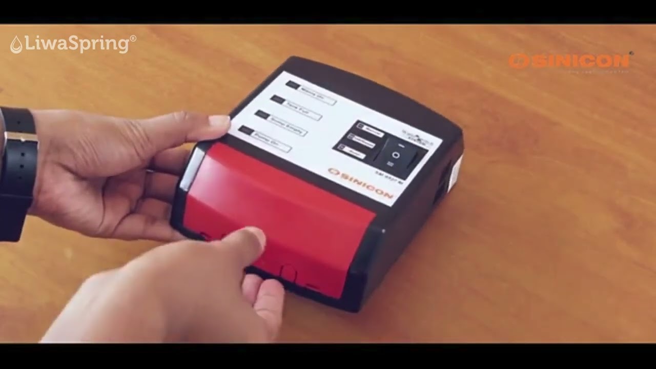 Sinicon Water level controller Installation video