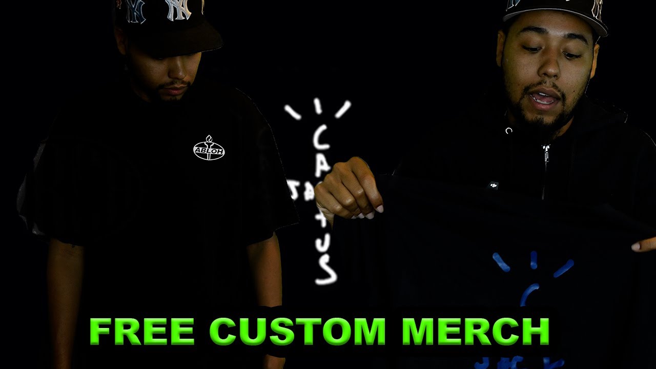 Custom Cactus Jack x Abloh Merch Made Live at the Abloh Invitational!