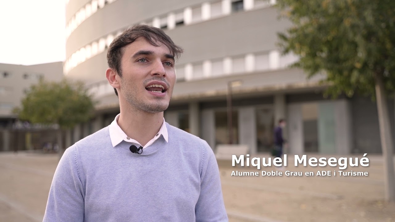 Experiències d'estudiantat del doble grau ADE-Turisme