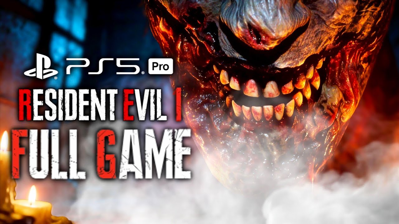 RESIDENT EVIL 1 REMAKE PS5 Gameplay Walkthrough FULL GAME (4K 60FPS) No Commentary