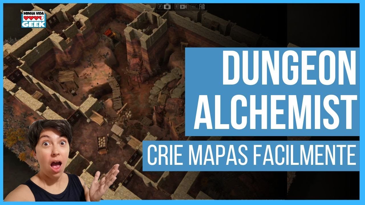 Review do Dungeon Alchemist - Ferramenta de Criação Mapa