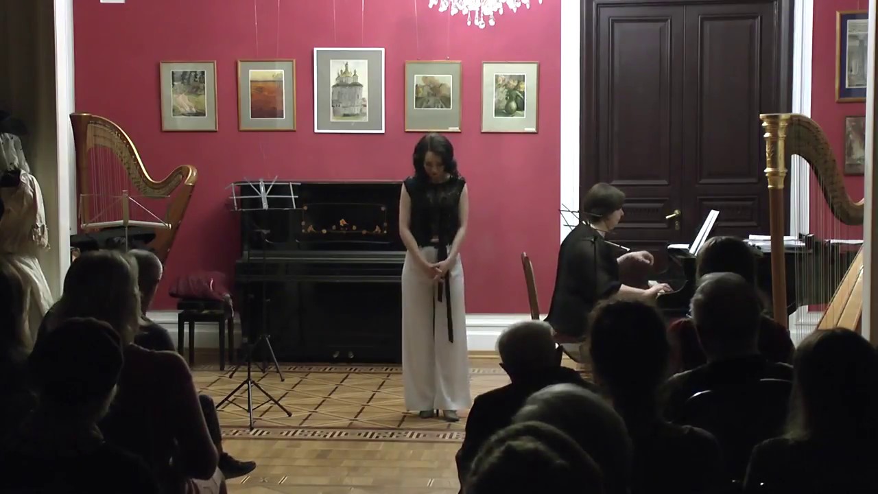 Мария Елизарова - Романсы - Iris (D.Wolfe) и The wren (L.Leman)