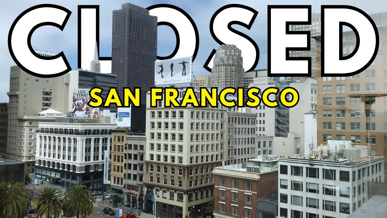Every Store is CLOSED in San Francisco Downtown