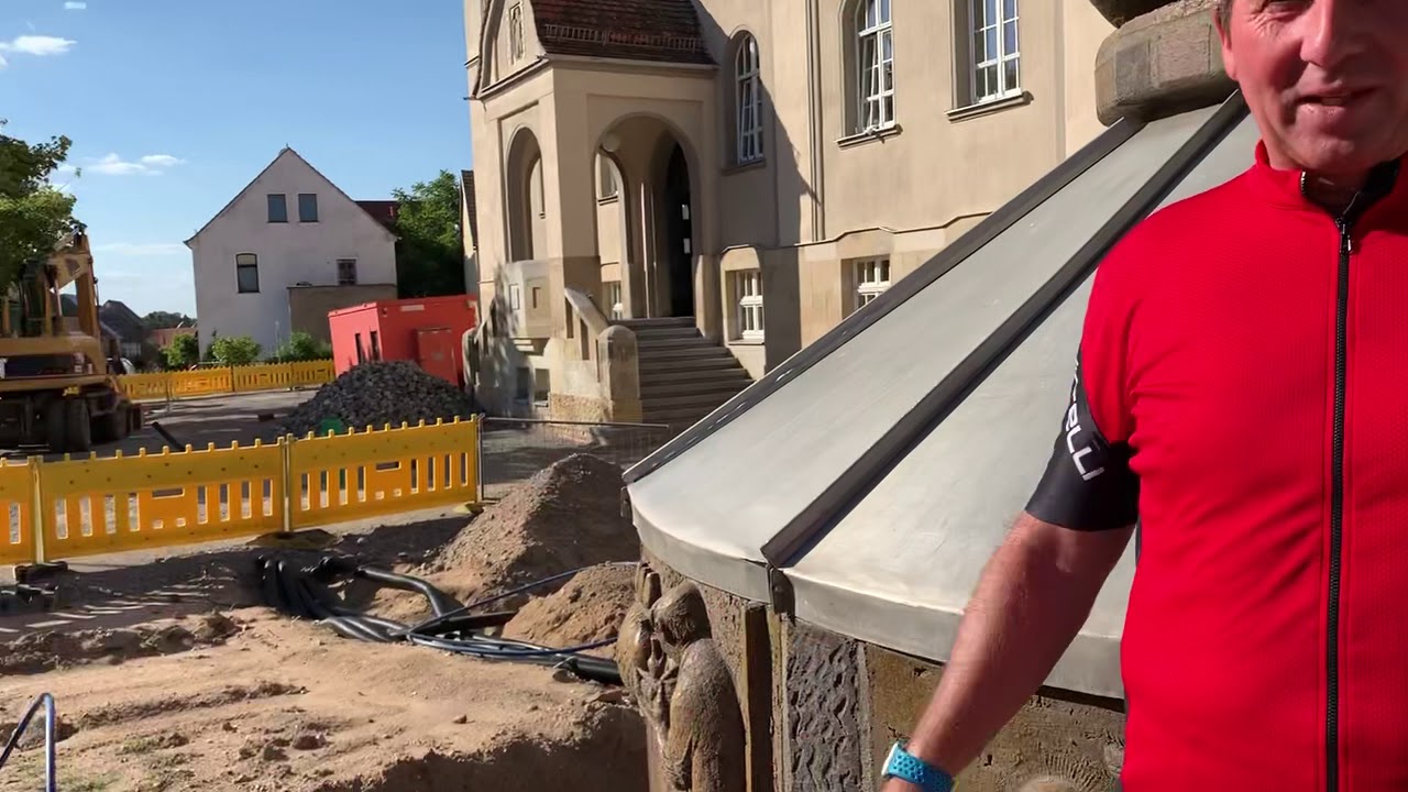 Ankunft in Dommitzsch